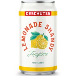 DESCHUTES ANYTIME LEMONADE SHANDY - The Great Beer Experiment