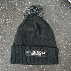 Embroidered Logo Bobble Hat - North Riding Brewery