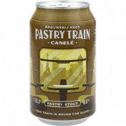 Kees Pastry Train Canele Pastry Stout - Drankgigant.nl