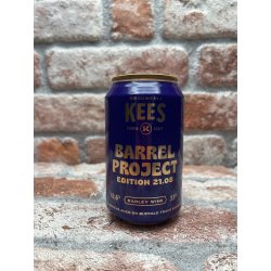 Brouwerij Kees Kees Barrel Project 21.08 Brouwerij Kees Kees Barrel Project 21.08