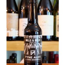 FYNE ALES MILLS AND HILLS STOUT - Otherworld Brewing ( antigua duplicada)