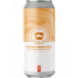 Country Boy Orange Cream Cider 16oz 4pk Cn - Luekens Wine & Spirits