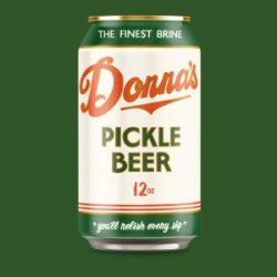 Donna’s Pickle Beer 12oz can-24pk - Bine & Vine