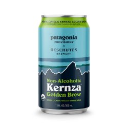 Deschutes x Patagonia — Kernza, Golden Brew, Non-Alcoholic, 6 Pack - Minus Moonshine