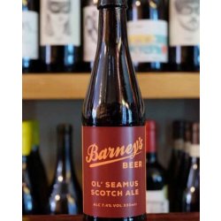 BARNEYS OL SEAMUS SCOTCH ALE - Otherworld Brewing ( antigua duplicada)