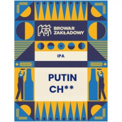 Zakładowy PUTIN CHUJ  CH**  India Pale Ale - Sklep Impuls