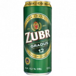 Zubr Gradus 12° Pale Lager 500ml - Pivana CZ