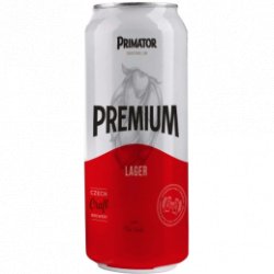 Primátor 12° Premium Lager 500ml Can - Pivana CZ