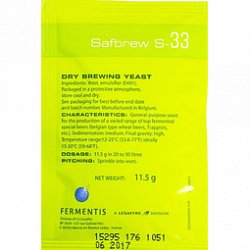 Safbrew S-33 - Witwer - La Tienda Del Cervecero