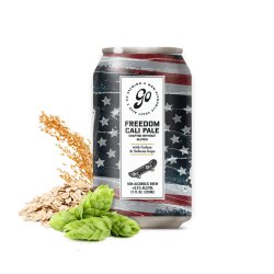 Go Brewing — Freedom Cali Pale, Gluten-Free, 6-Pack - Minus Moonshine