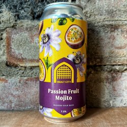 Vault City Passionfruit Mojito 7.3% (440ml) - Caps and Taps