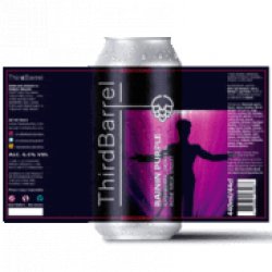 Third Barrell Brewing Rainin Purple  Fruited Milk Stout  7% - Third Barrel Brewing