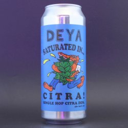 DEYA - Saturated In Citra - 8% (500ml) - Ghost Whale