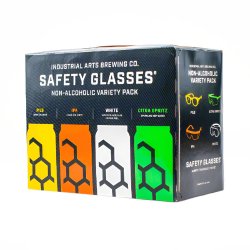 Industrial Arts Brewing Co. — Safety Glasses, Non-Alcoholic Variety Pack - Minus Moonshine