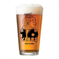 Craftissimo 10th Anniversary Pint Glass - Craftissimo