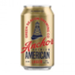 Green Beacon Anchor Premium American Lager 375ml Can - Beer Cartel