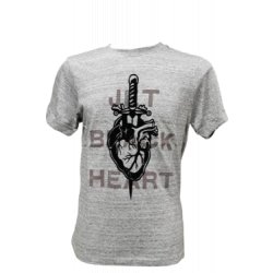 t-shirt jet black heart größe xl - Die Bierothek