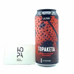 LAUGAR & LA SUPERBE Topaketa Lata 44cl - Hopa Beer Denda