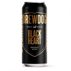 Brewdog Black Heart Nitro Stout Cans 24 x 330ml Case - Liquor Library