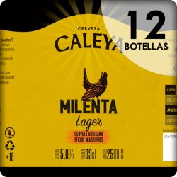 Caleya Milenta Caja de 12 botellas - Cerveza Caleya