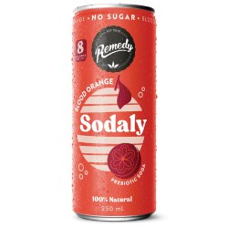 SODALY BLOOD ORANGE SODA (NON-ALCOHOLIC) - The Great Beer Experiment