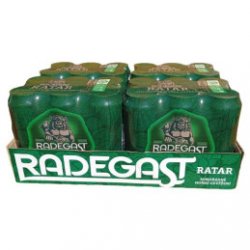 Radegast Ratar Pale Lager Bitter 24x 500ml - Pivana CZ