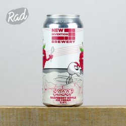 New Invention Scoop - Raspberry Ripple Ice Cream - Radbeer