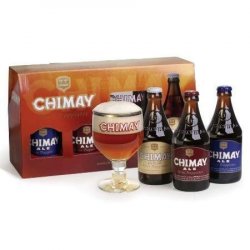 Chimay Gift Set 3-Pack with Glass - CraftShack
