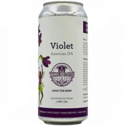 Tilted Barn Brewery – Violet (The Original Farm Girl) - Rebel Beer Cans