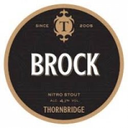 Thornbridge Brock (Keg) - Pivovar