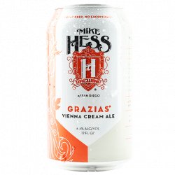 Mike Hess Grazias Cream Ale - CraftShack
