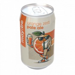 MayBe Orange Zest lata 0.33cl - PCB - Portuguese Craft Beer