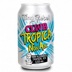 Tiny Rebel Clwb Tropica - Non-Alcoholic Tropical IPA 330ml Can - Fountainhall Wines