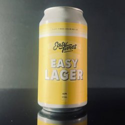 Easy Times, Easy Lager, 375ml - My Beer Dealer