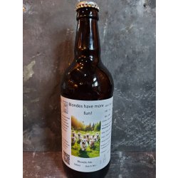 Lab In The Garage Brewing Blondes Have More Fun!