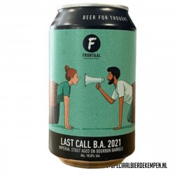Brouwerij Frontaal Last Call B.A. 2021