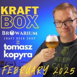 February 2025 Mini KraftBox – Browarium x Tomasz Kopyra (Zestaw 5-6 piw) - Browarium