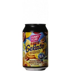 Funky Fluid Free Gelato: Passionfruit, Mango & Peach