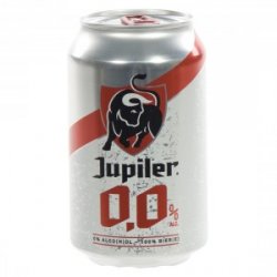 Jupiler 0,0%  33 cl  Blik - Thysshop