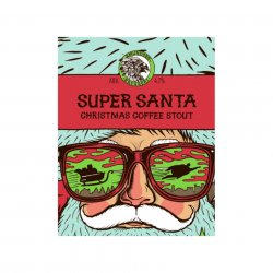 Amundsen, Super Santa, Christmas Coffee Stout, 4.7%, 330ml - The Epicurean