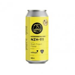 8 Wired Bract Project NZH-111 Pilsner 440mL - The Hamilton Beer & Wine Co