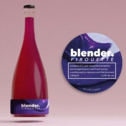 Left Handed Giant  Blender: Pirouette [6% Damson and Blackcurrant Saison] - Red Elephant