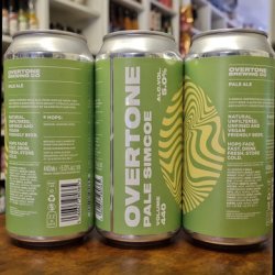 Overtone - Pale Simcoe 5.0% Pale Ale - Bottles and Books