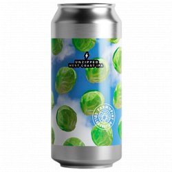 Garage Beer Co- UNZIPPED West Coast IPA 6.5% ABV 440ml Can - Martins Off Licence