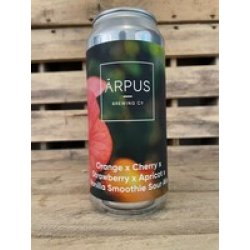 Ārpus Brewing Co. Orange X Cherry X Strawberry X Apricot X Vanilla Smoothie Sour Ale