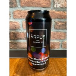 Vanilla x Maple 24 Month Bourbon Barrel Aged Imperial Stout  Arpus Brewing Co - The Hoptimist