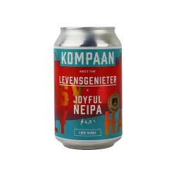 Kompaan Levensgenieter Blik - Drankenhandel Leiden / Speciaalbierpakket.nl