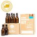 Kit cerveza artesanal + 12 Botellas Flip Top 
