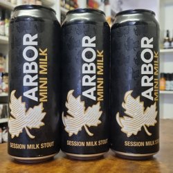 Arbor - Mini Milk 4.3% Session Milk Stout - Bottles and Books