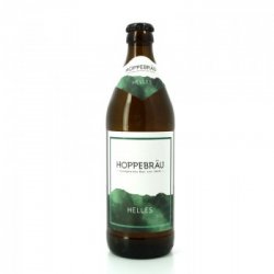 Bière Lager 50cl - Helles - Brasserie Hoppebräu - Les Bulleuses